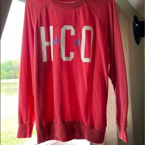 A pull over shirt